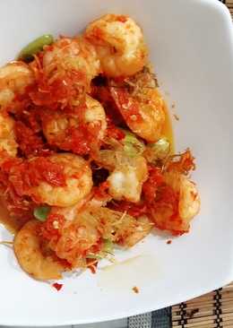 Udang Goreng Balado Pete