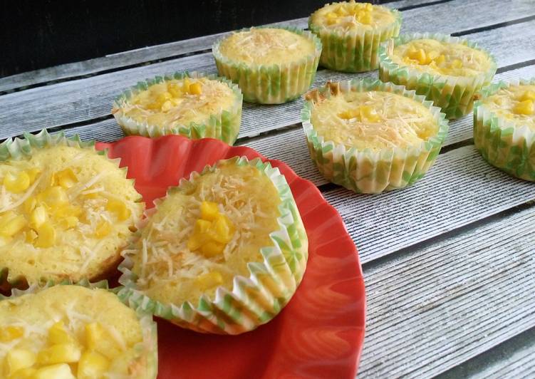 resep lengkap untuk Jagung Cup Cake