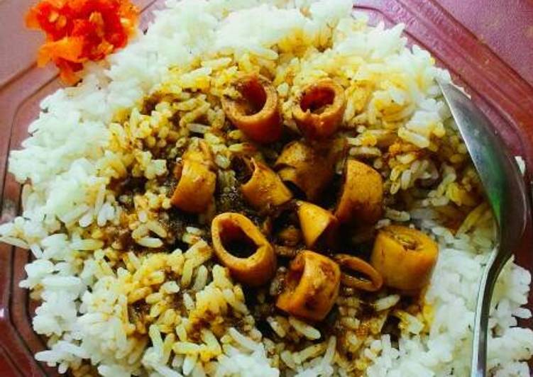 resep lengkap untuk Rawon Cumi Instan