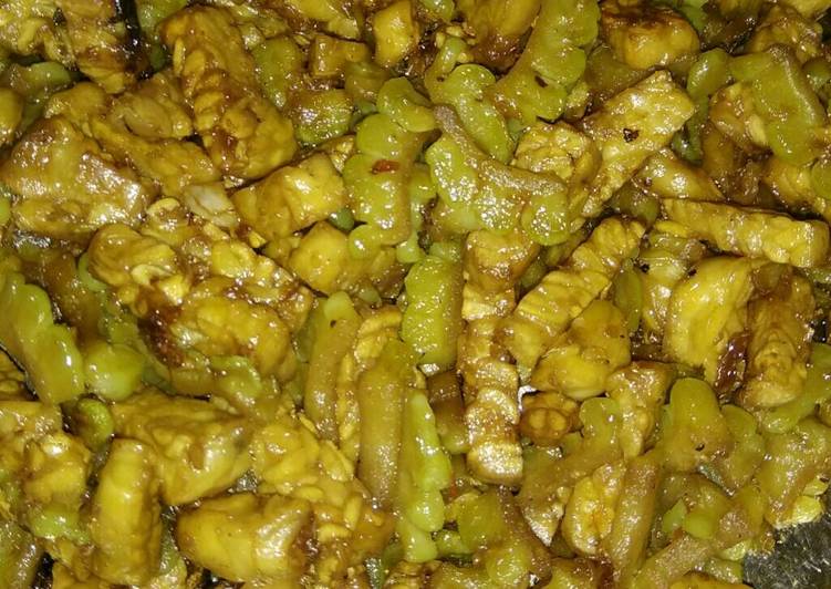 Resep Tumis pare tempe - Syabana Ibrahim