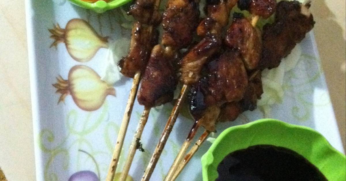 Resep Sate Ayam Praktis Sambel Kecap ala Devy Yu BunjiBunjen