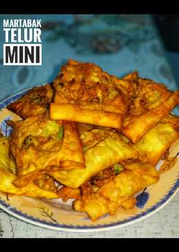 Martabak telur mini