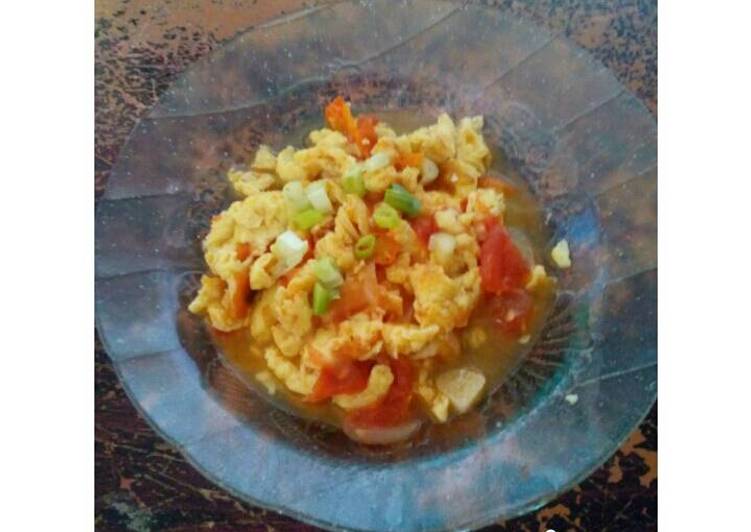 9. Tumis Telur Tomat / Fancie Chao Tan #SelasaBisa