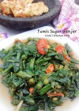 Tumis sayur genjer