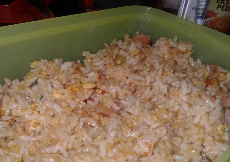 resep lengkap untuk Nasgor gercep