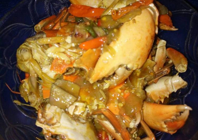 gambar untuk resep Kepiting saus tiram endess pedasss