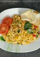 Nasi goreng ayam kencur