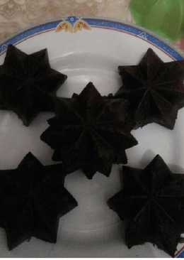 Brownis kukus ketan hitam