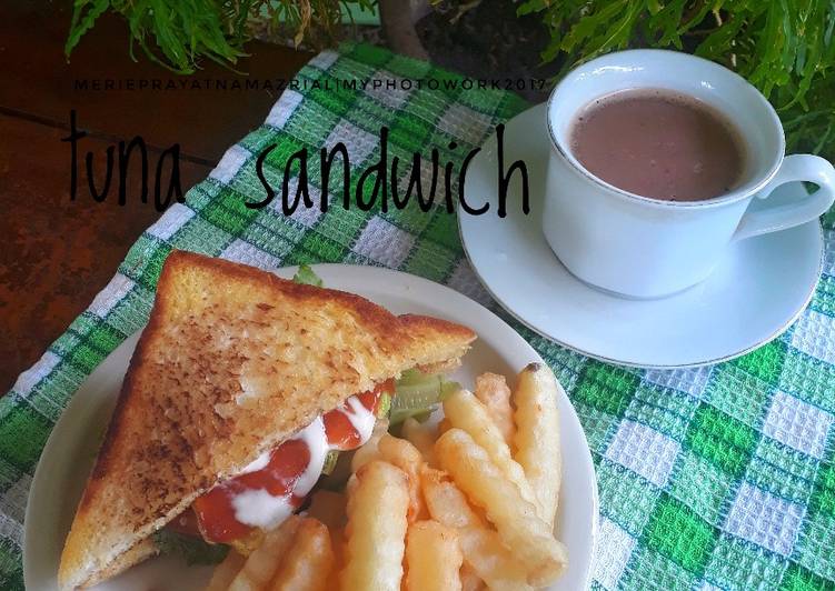 gambar untuk resep makanan Tuna sandwich