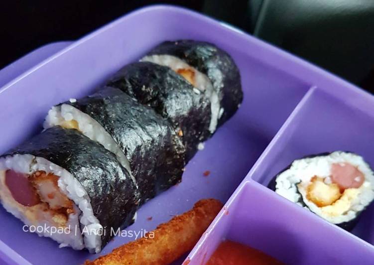 gambar untuk resep Kimbap simpleeee (??)