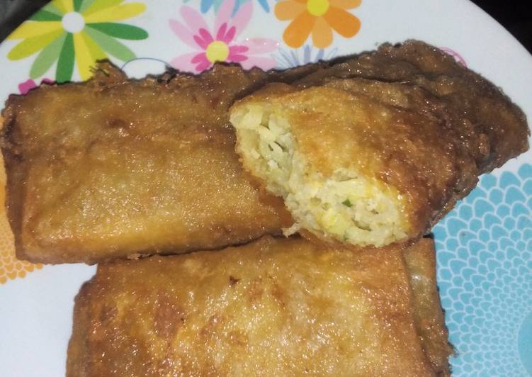 gambar untuk resep makanan Lumpia Isi Mi Telur Spicy