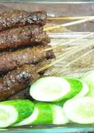 Sate daging giling