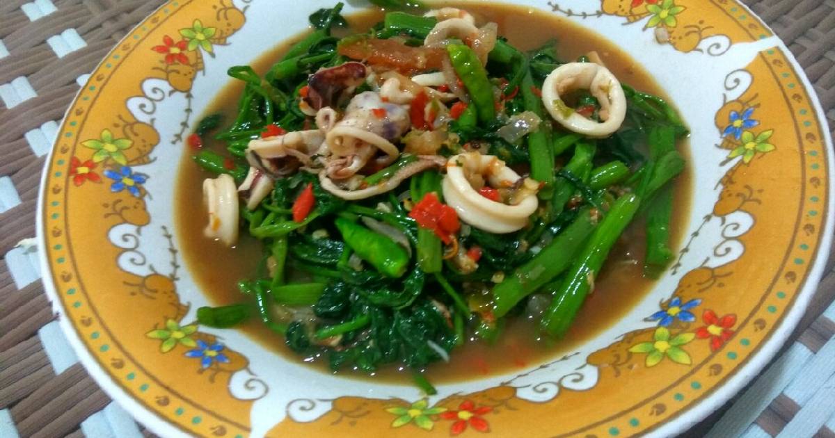 7 257 resep  cah kangkung ala  restoran  enak dan sederhana 