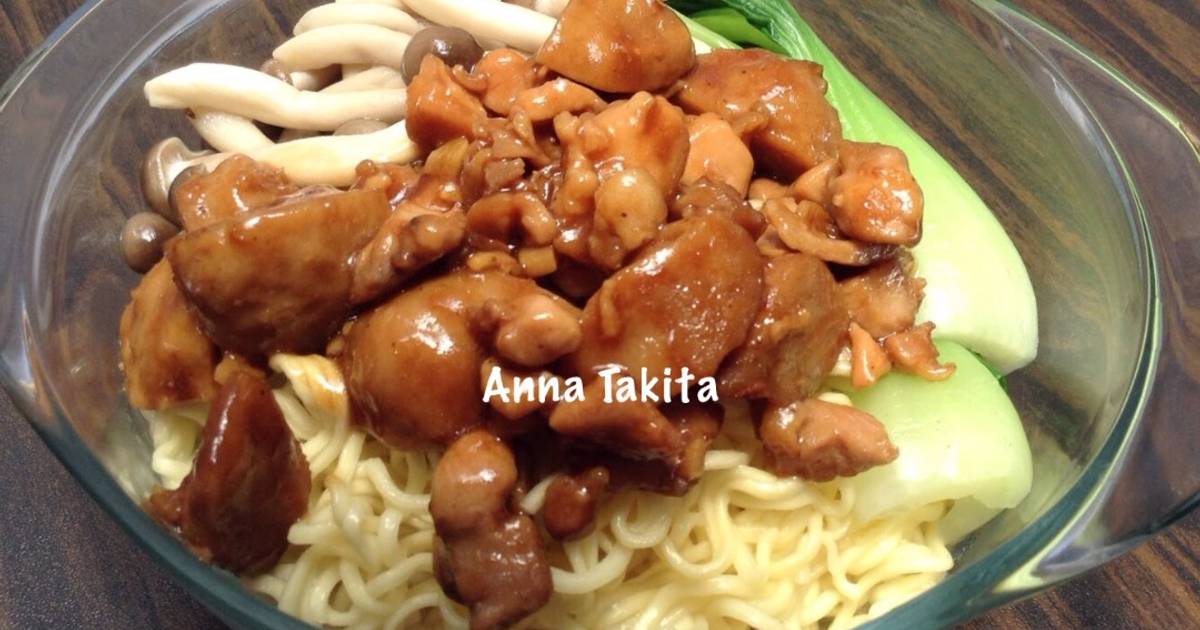 Resep Mie Ayam Jamur oleh Anna Takita - Cookpad