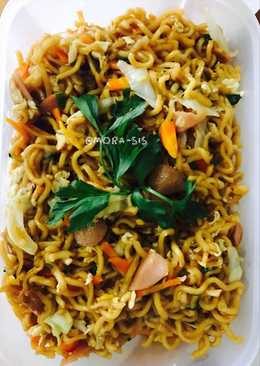 Mie Goreng Udang Sosis Telor