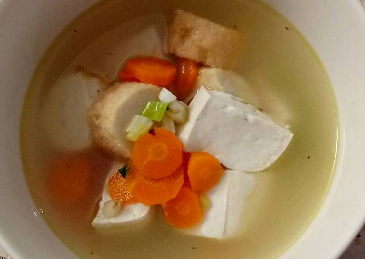 gambar untuk resep makanan Sup tahu susu dan otak2 singapore