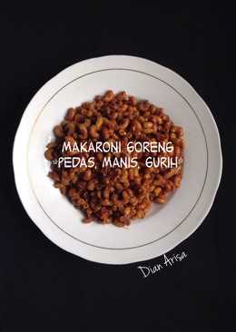 Makaroni Goreng *pedas, manis, gurih*