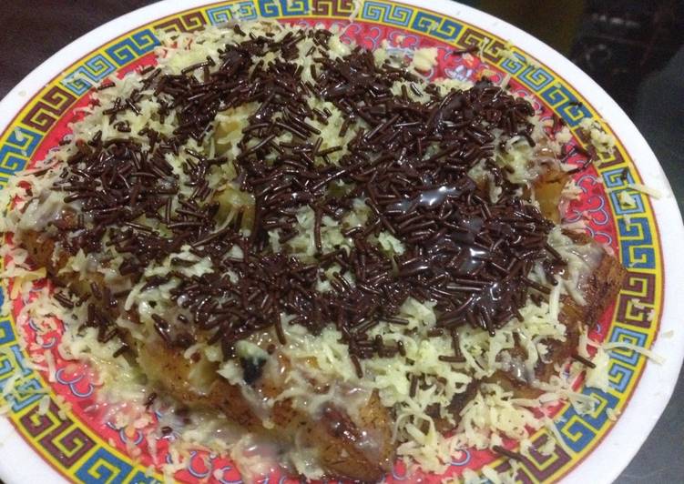 resep Pisang goreng jucosu (keju coklat susu)