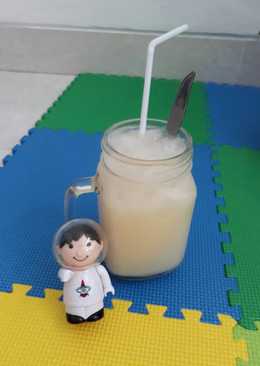 Yakult leci nata de coco