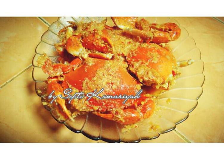 resep makanan Kepiting Saus Padang