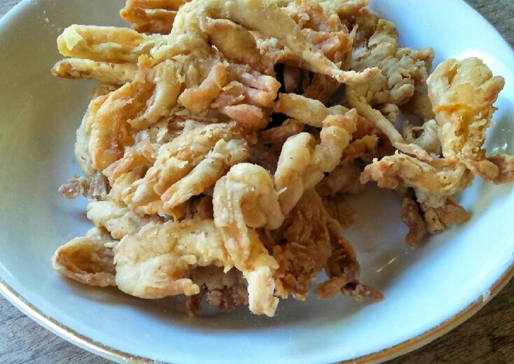 Jamur crispy simpel