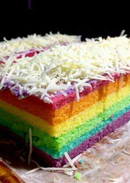 Rainbow Cake Kukus