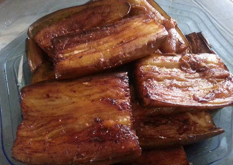 Resep Pan Fried Eggplant Karya S.L ~ Sanni