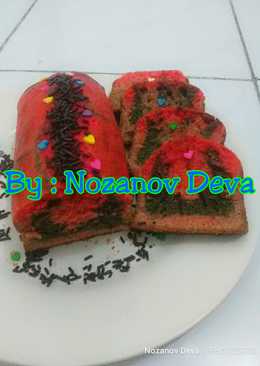 Red Chiffon Cake Deva #PR_AnekaChiffon