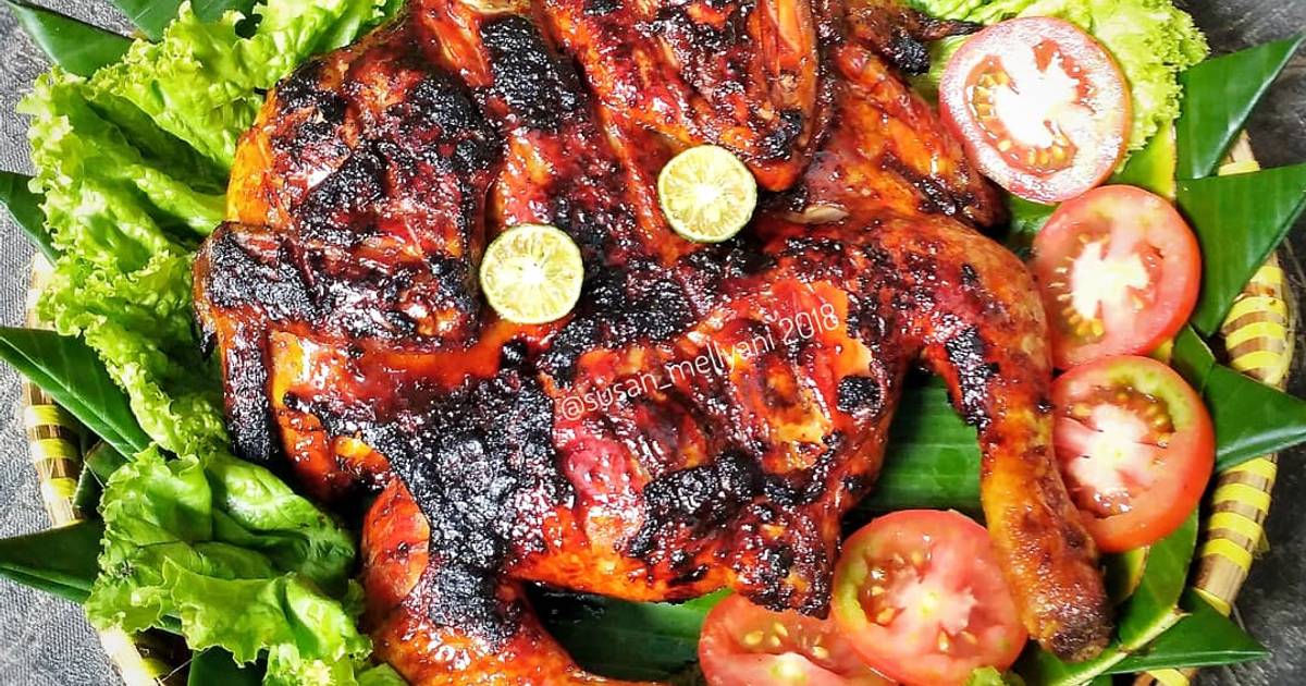 14 resep ayam bakar sambal kacang enak dan sederhana - Cookpad