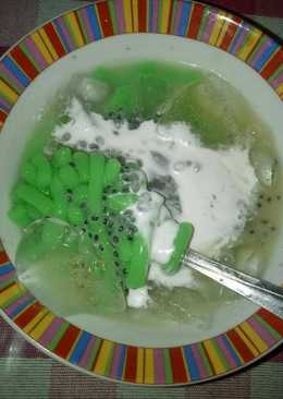 Es cendol selasih