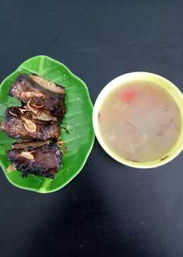 Sop iga bakar ala rumahan