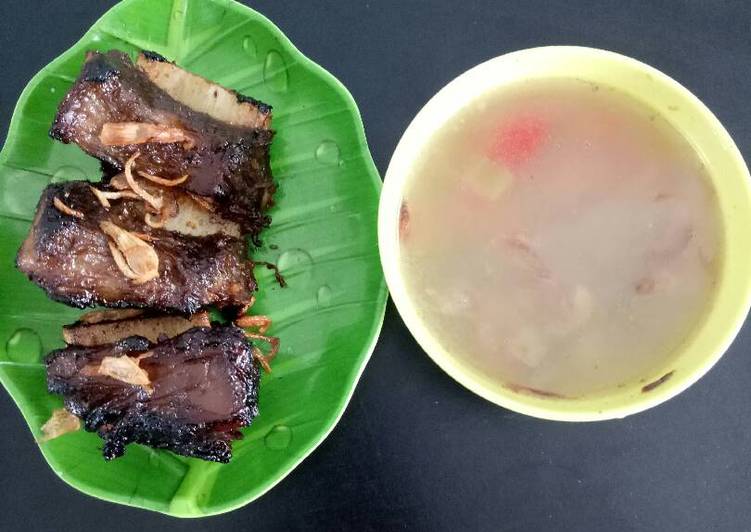 gambar untuk resep Sop iga bakar ala rumahan