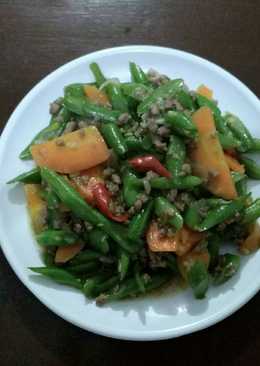 Tumis Buncis, Wortel, Daging giling