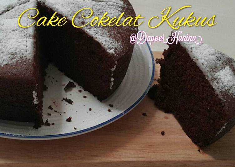 gambar untuk cara membuat Cake Cokelat Simple, lembut & Nyokelat.