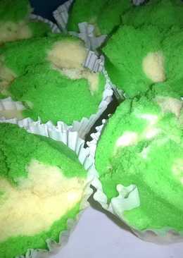 Bolu kukus pandan mekar