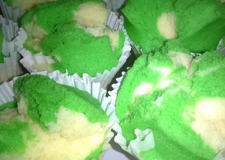 Resep Bolu kukus pandan mekar Kiriman dari Ulfie Tjasanie