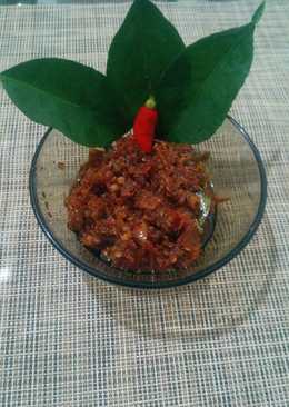Sambal rawit terasi matang