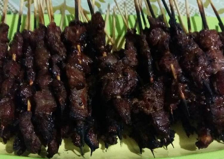 gambar untuk resep Sate daging sapi