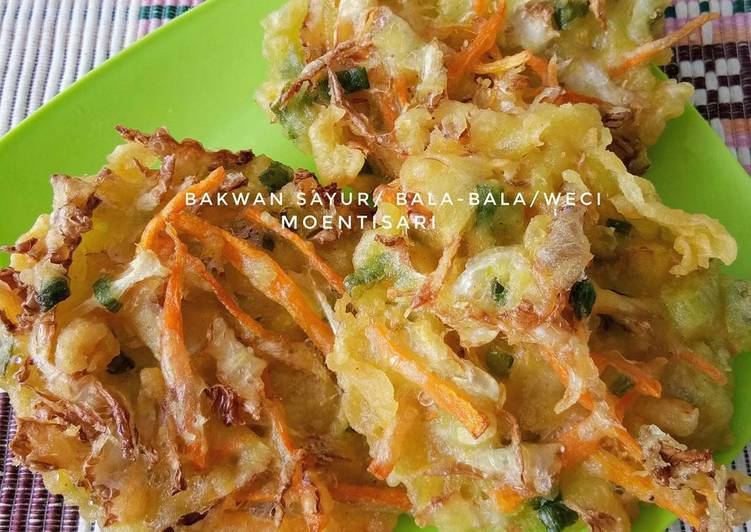 resep makanan Bakwan/ weci/ bala2 krispi