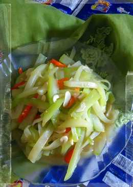 ð¶Tumis pedas rambusa/labu siam ð