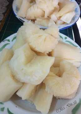 Singkong Rebus masak Magic Com