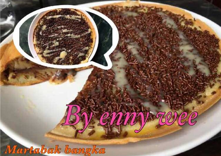 cara membuat Martabak manis bangka