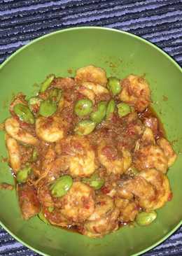 Udang pete pedas