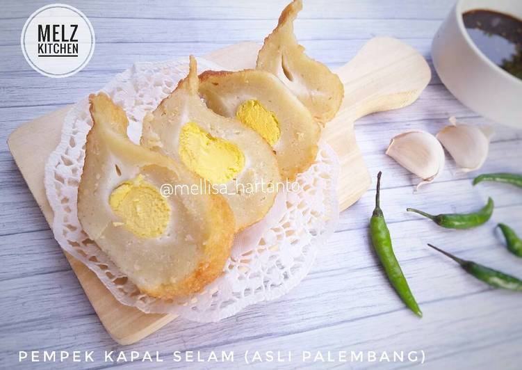 resep masakan Pempek Kapal Selam (Asli Palembang)