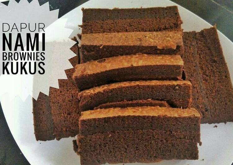 Resep Brownies kukus coklat Karya Indah Dewi