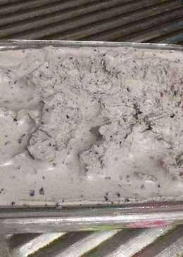 Blueberry Ice Cream Homemade