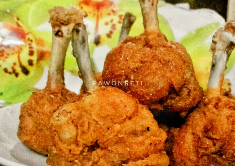 1. Chicken Drum Stick Simple #SeninSemangat