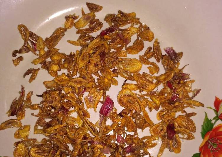  Resep  Bawang  merah goreng  awet renyah tanpa  formalin oleh 