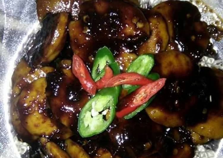 resep makanan Semur Jengkol Pedas Asam Manis