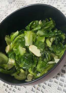 Tumis baby kailan